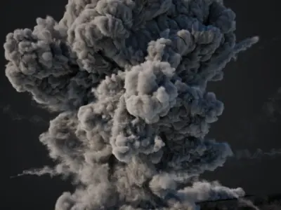 VDB Animated Explosion Pack vol1 Part2
