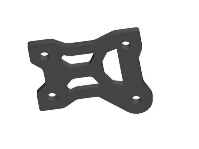 Replacement part IF556 Center Diff Plate for Kyosho MP10e MP10Te 3D print model
