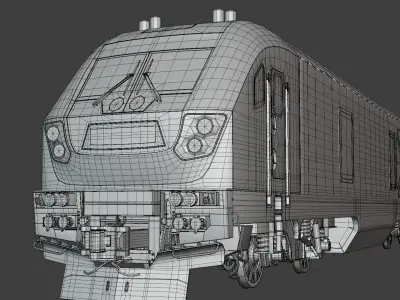 Locomotive Siemens SC-44 2024 3D model