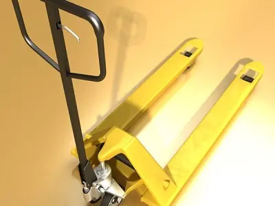 Pallet Jack High Detail 3D model
