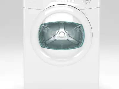 washing machine 3D model 6