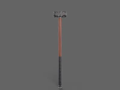PBR Sledge Hammer V2d Low-poly 3D model