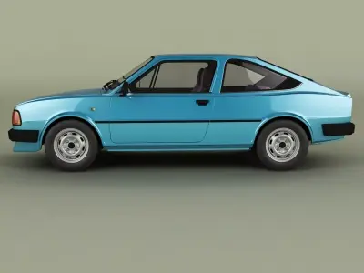 Skoda Rapid Coupe 130 3D model