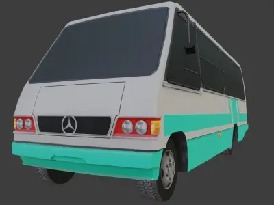 Marcopolo Senior GIV Low-poly 3D model
