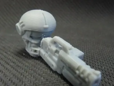 CHIBI-TECH SD - ASHLEY MK IV HATCH GUNNER 3D print model