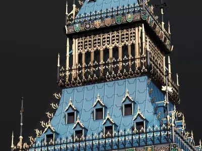 Big Ben London 3D model by fcs-store-23