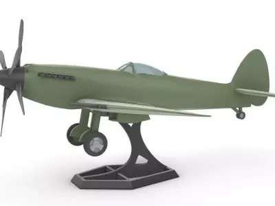 Supermarine Spitfire 3D print model purchase