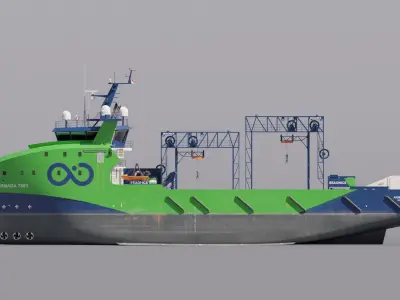 Armada 7803 Multi Purpose Offshore Vessel 3D model