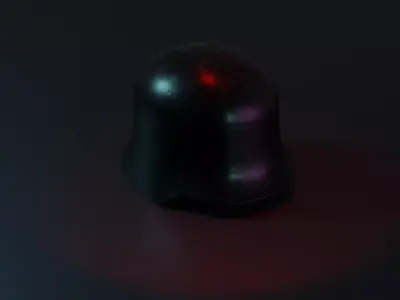 Old war helmet Free low-poly 3D model