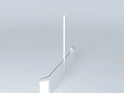 Hindenburg railing Free 3D model