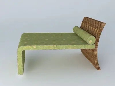Long chair Free 3D model
