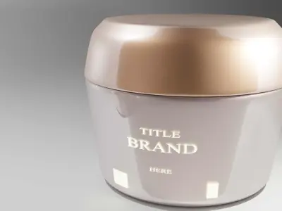 Begin cosmetic set 3D model