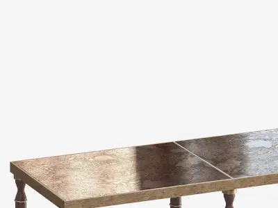 ebanista yves console table 3D model