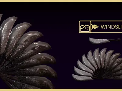 Windslicer Fan 3D model