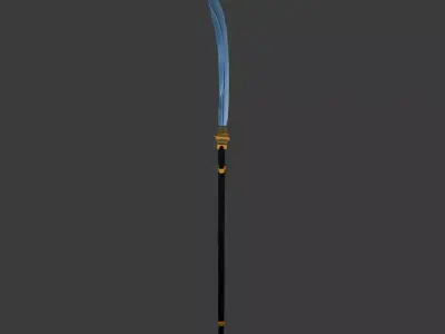 Naginata 3D model