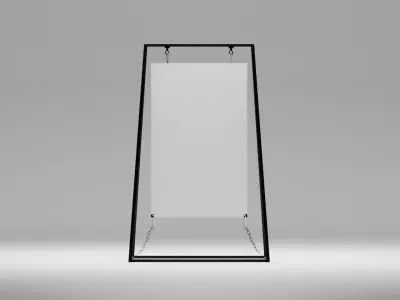 Sign Board 3D model