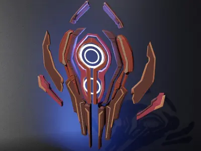 shield Free low-poly 3D model order