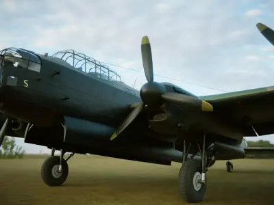 Avro Lancaster B mk1  3D model