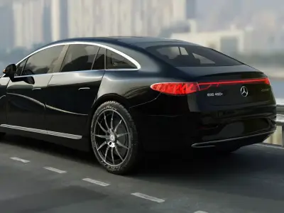Realistic Car Rendering Free low-poly 3D model