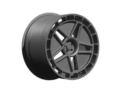 Fifteen52 Turbomac Rim V3 Low-poly 3D model