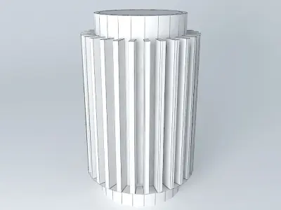 Electro motor Free 3D model