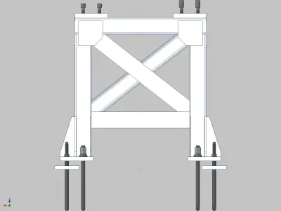26373-ROBOT BASE BX130X-950 3D model