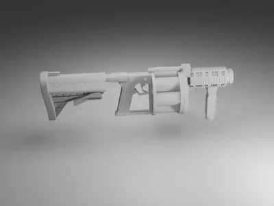 MGL weapon 3d model 3D model