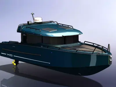 XO 270 FC Inboard 3D model