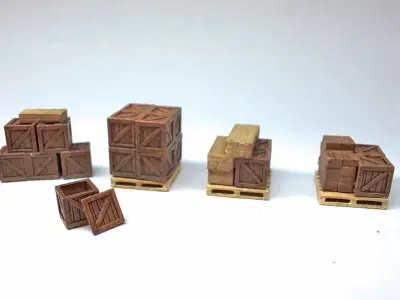 N Scale Freight Free 3D print model