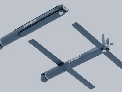 Feihong-901 The Chinese spring knife PBR Next Generation 3D model