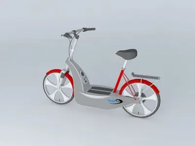 eGo Scooter Free 3D model