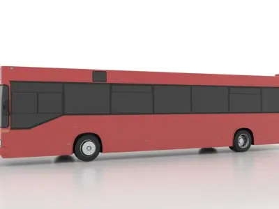 MAN 791 SL222 Low Low-poly 3D model