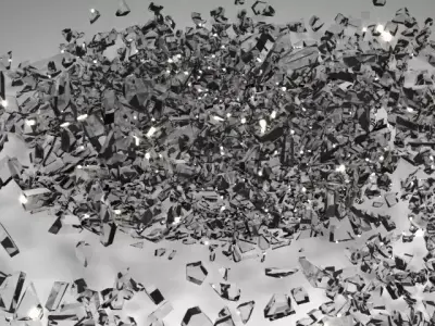 batman shattered  3D model