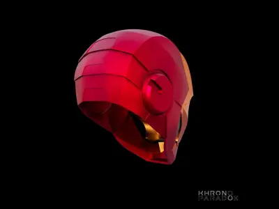 Mk 3 helmet Low-poly 3D model