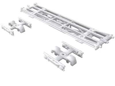 PBR 129Q V2 HO 1-87 Scale 3D print model