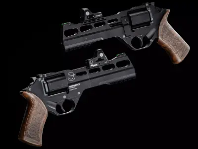 Rhino 60ds SIGHT NOT INCLUDE Low-poly 3D model