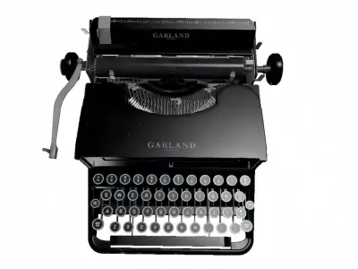 Vintage Typewriter 3D model