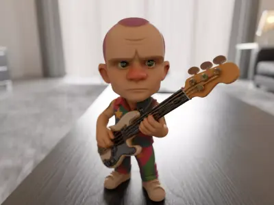 Flea Chibi 3D print model