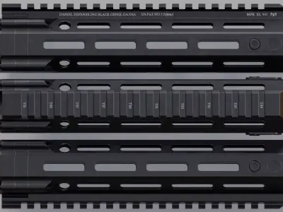 MFR-Rail-XL Low-poly 3D model