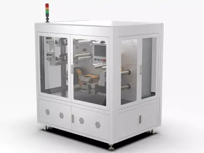 ACF Anisotropic Conductive Film Slitting Machine 3D model