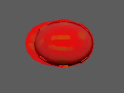 Safety Helmet Low Poly Low-poly 3D model shop