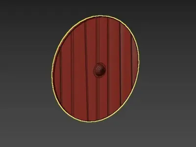 shield viking 3D model