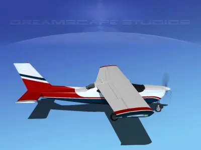 Cessna C-177RG Cardinal  V15 3D model