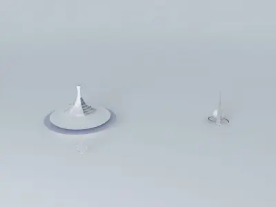 kj futuristic structure Free 3D model