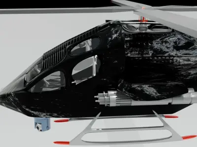 Helicopter Free 3D model get
