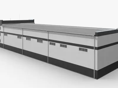Manufacturing Facility 3D model