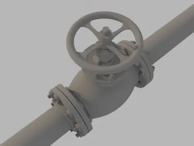 BallValve 3D model