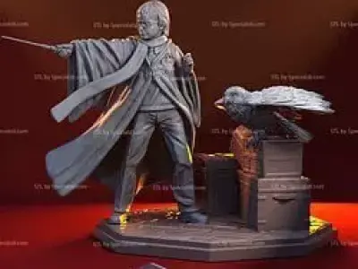 Harry Potter STL Files 3D print model