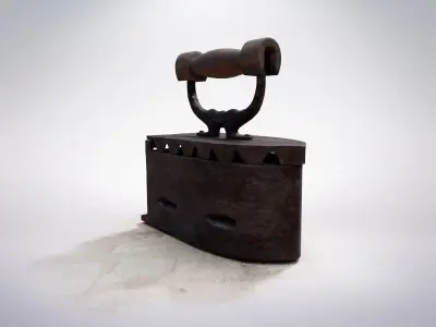 Antique Iron 3D model
