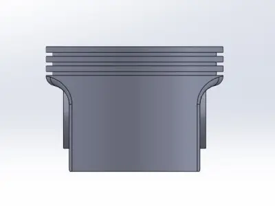 Piston 3D model from CGTrader